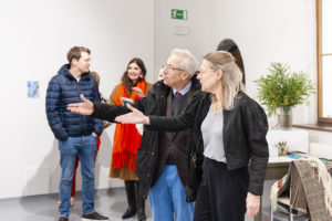 Photo du vernissage - Expo Sylvie Canone 2024