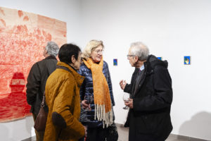 Photo du vernissage - Expo Sylvie Canone 2024